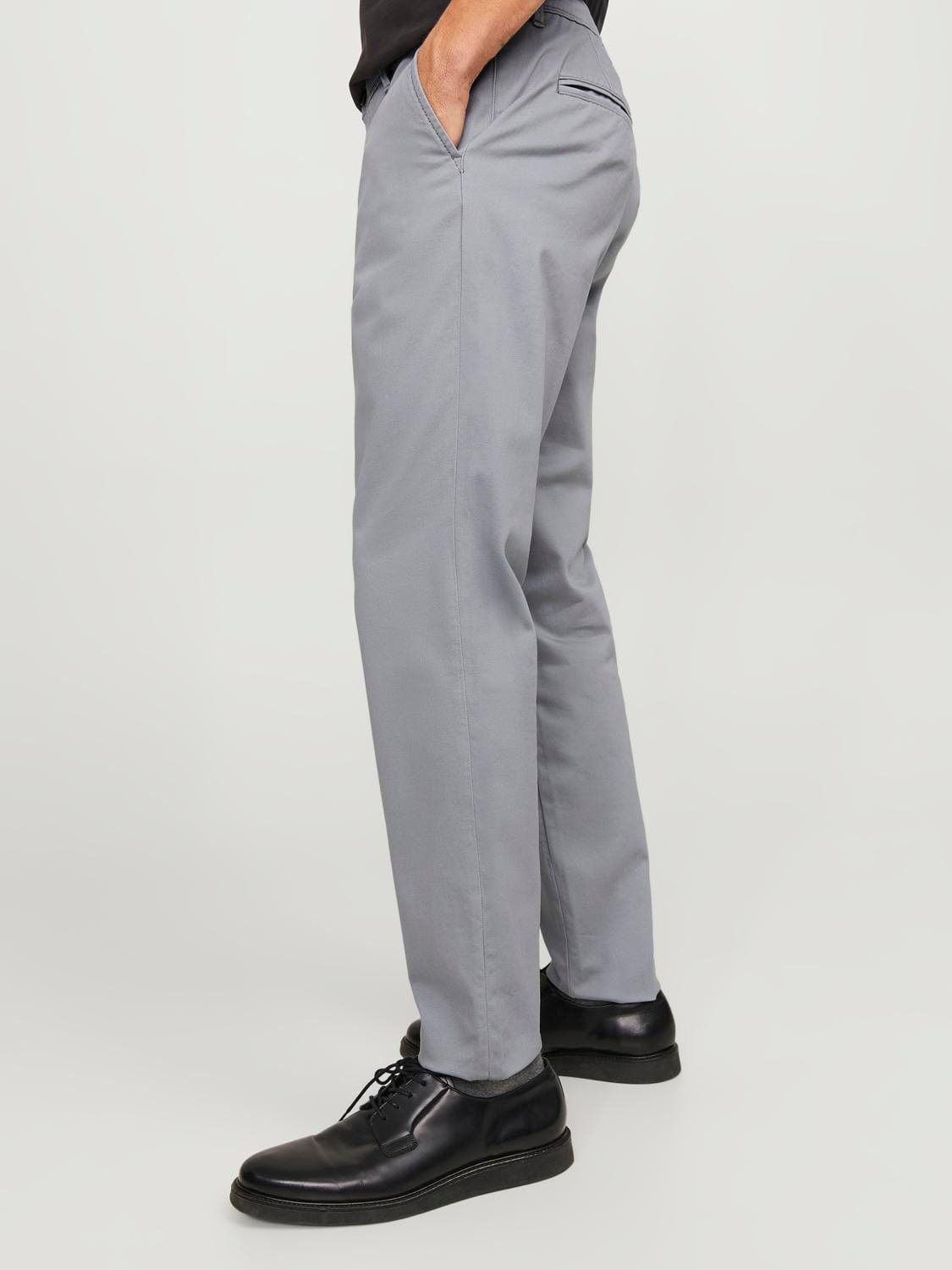 Pantalón chino gris - JPSTMARCO JJBOWIE NOOS